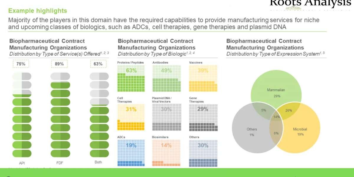 Driven by several blockbuster products, the biopharmaceutical contract manufacturing market has evolved considerably