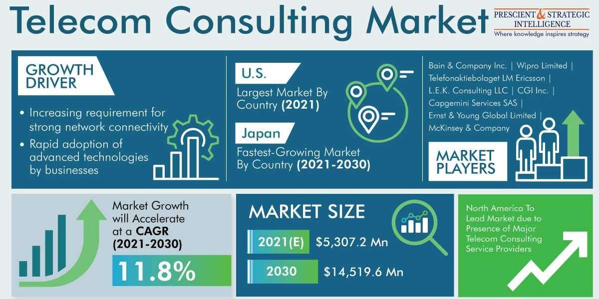 Telecom Consulting Market To Generate $14,519.6 Million Revenue by 2030