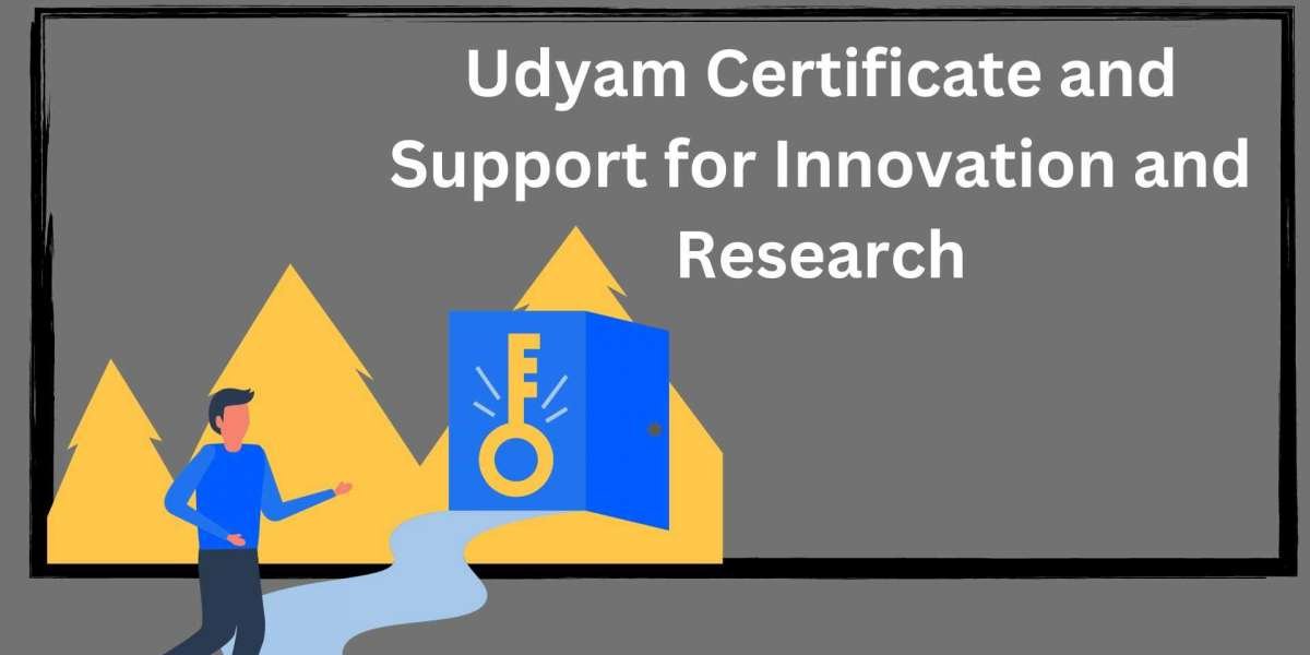 Udyam Certificate and Support for Innovation and Research