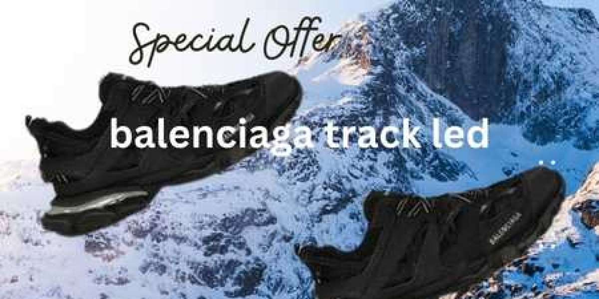 Your Stride with Rep Balenciaga Track Led: Unveiling the Future of Footwear!