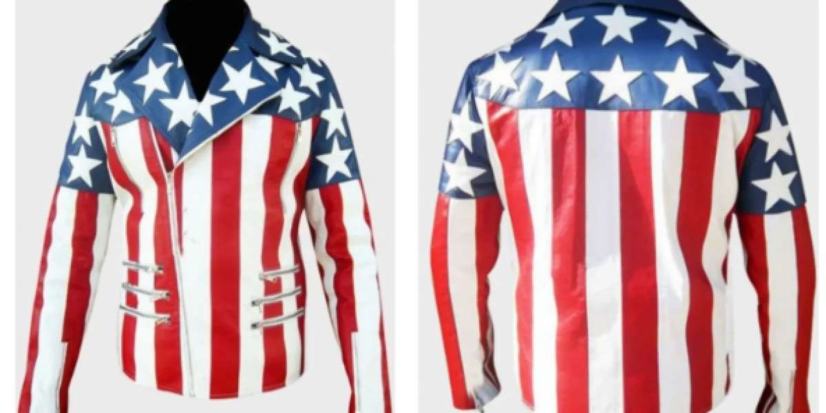 American Flag Design Jacket