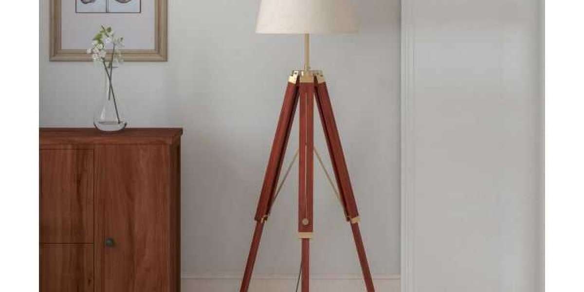 Amazing Tripod Lamp from Woodenstreet
