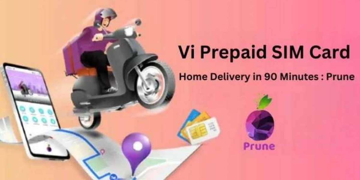Vi Prepaid SIM Card Home Delivery in 90 Minutes : Prune