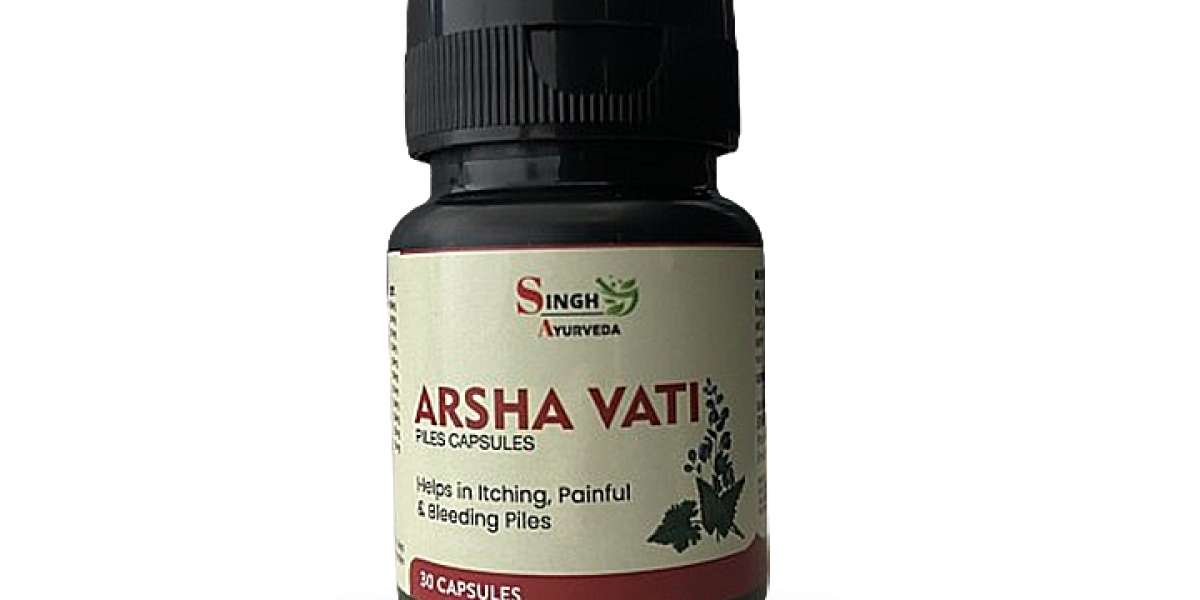 Arsha Vati Capsules: Natural Piles Relief (Singh Ayurveda)