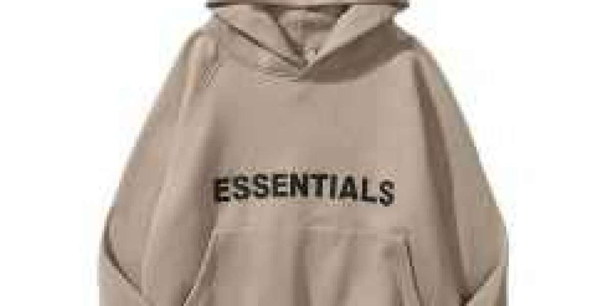 Essentials Hoodie Brown Style, Quality,Brand's