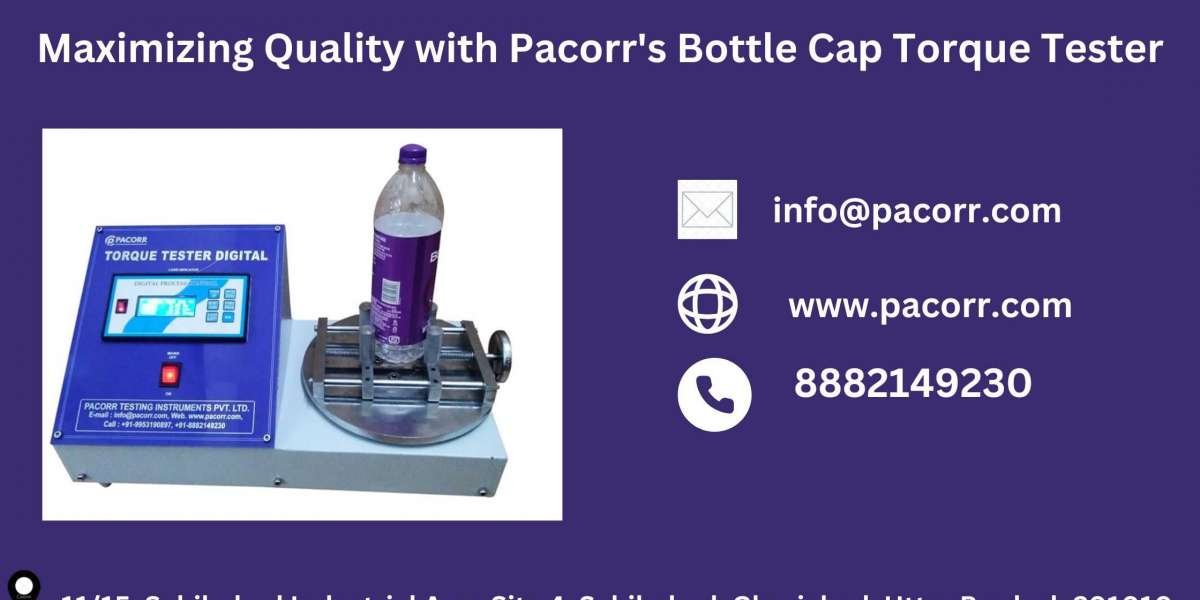 Understanding the Bottle Cap Torque Tester: Essential Tool for Measuring Closure Efficiency and Quality Assurance on pac