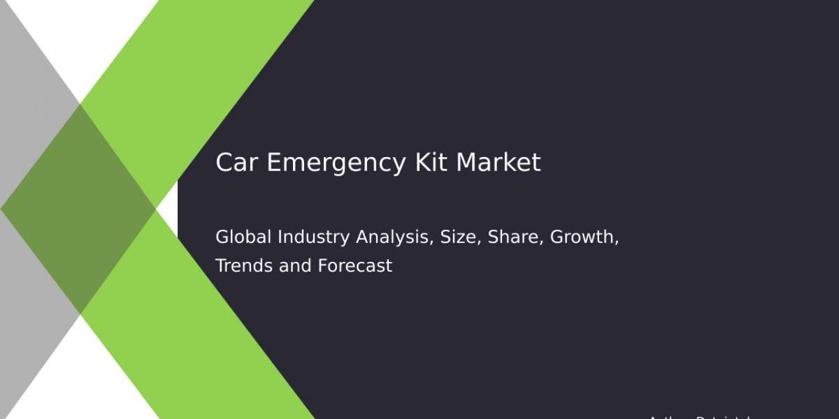 Car Emergency Kit Market: Share and Trend Insights | By Dataintelo