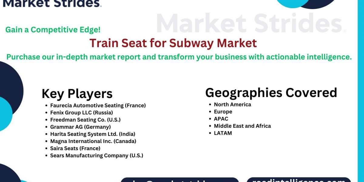 Train Seat for Subway Market Size, Share, and Forecast to 2031 | Market Strides