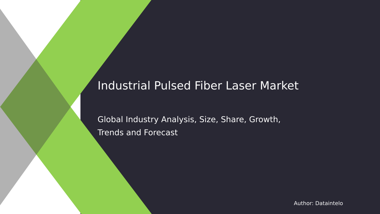 Request For Sample of Industrial Pulsed Fiber Laser Market Research Report 2032